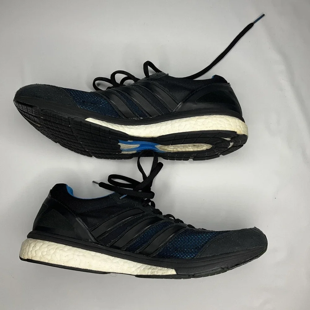 Adidas Adizero Sneakers Boston Boost Running Jogging Gym‎ M17414 Men Sz 11.5